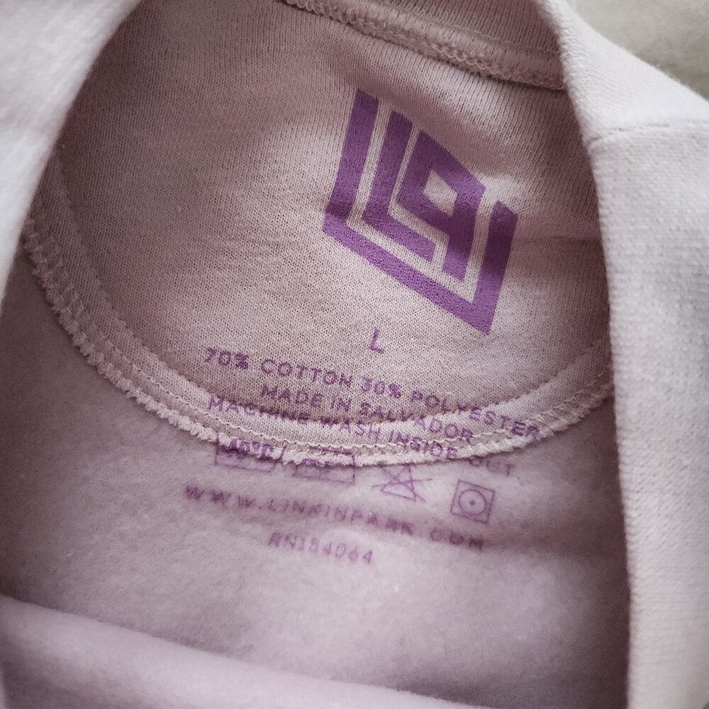 Linkin Park From Zero Orchid Women's Crewneck - Picture 3 of 3